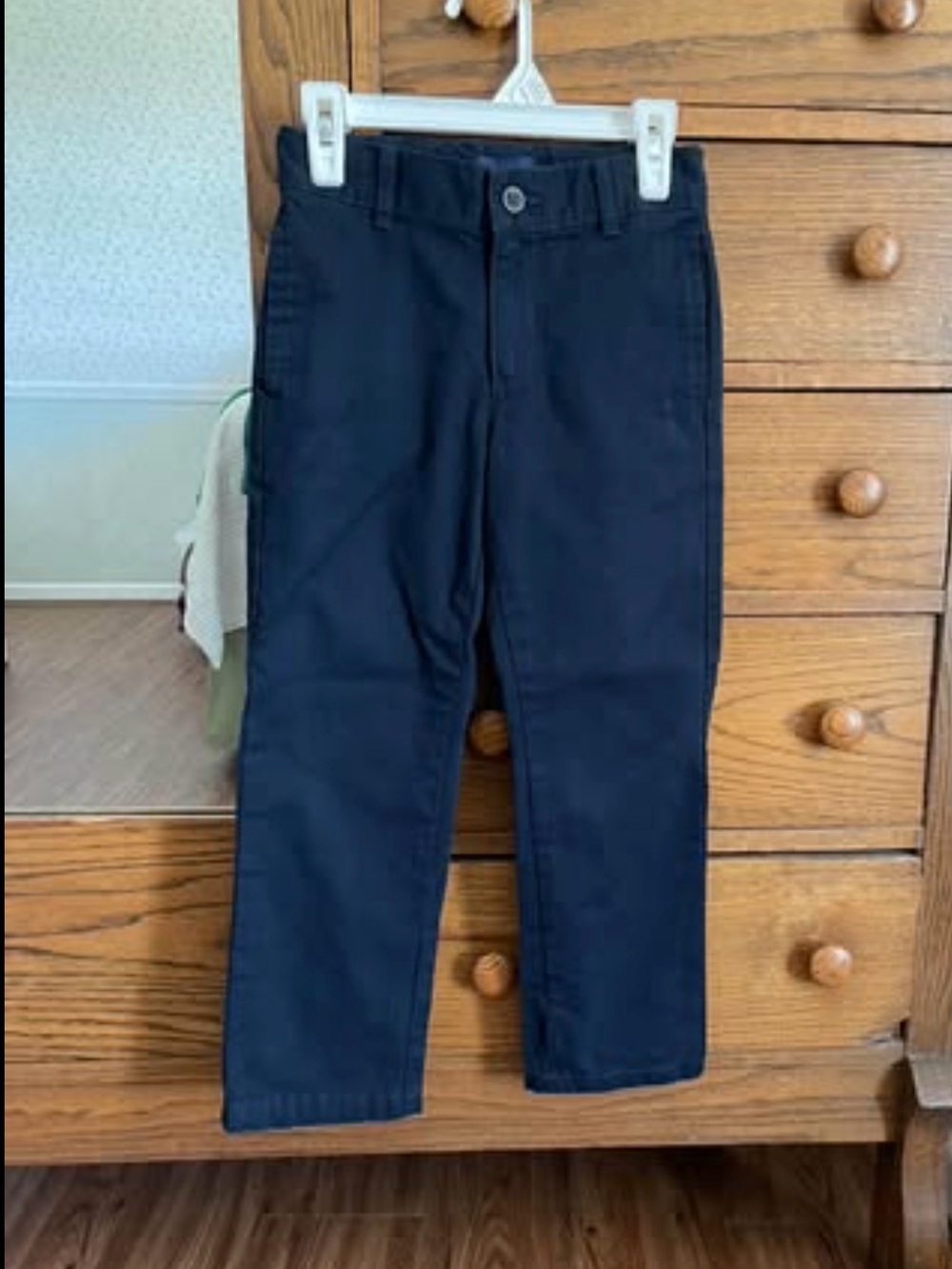 Boys Size 6 Navy Pants with Adjustable Waist